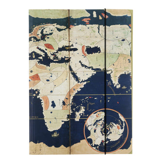 Folder 'Pair of Namban screens with maps of the world and Japan'